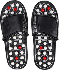 Message Slippers, Rotating Acupressure Foot Massager